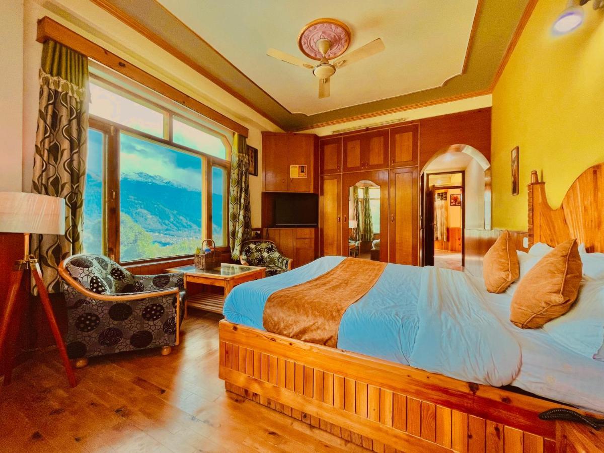 מנאלי Woods Villa- A Luxury Mountains View Cottages מראה חיצוני תמונה