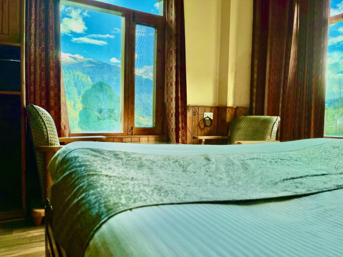 מנאלי Woods Villa- A Luxury Mountains View Cottages מראה חיצוני תמונה
