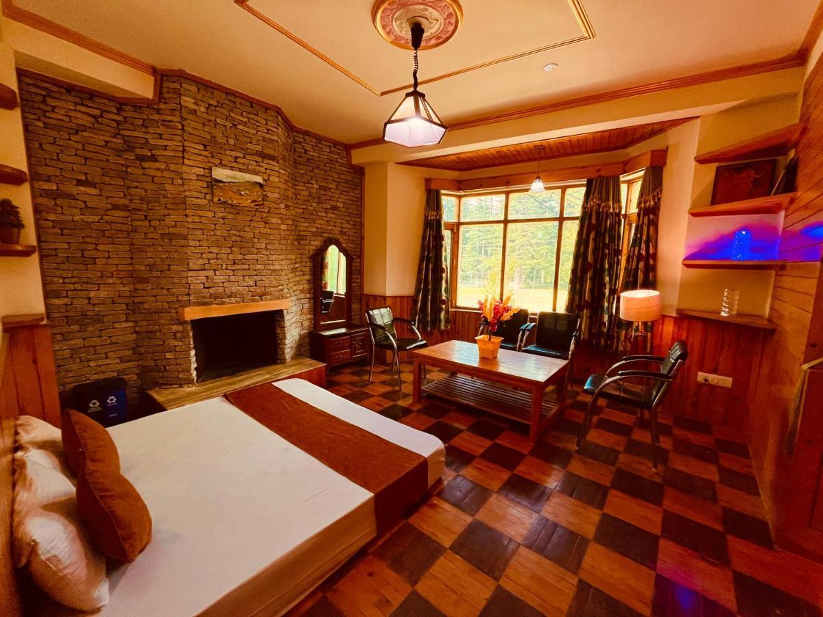 מנאלי Woods Villa- A Luxury Mountains View Cottages מראה חיצוני תמונה